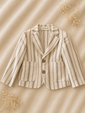 Giacca Neonato Beige e Bianco — Siviglia