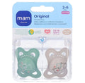MAM Original Ciuccio Silicone 2-6 Mesi Set 2 pz