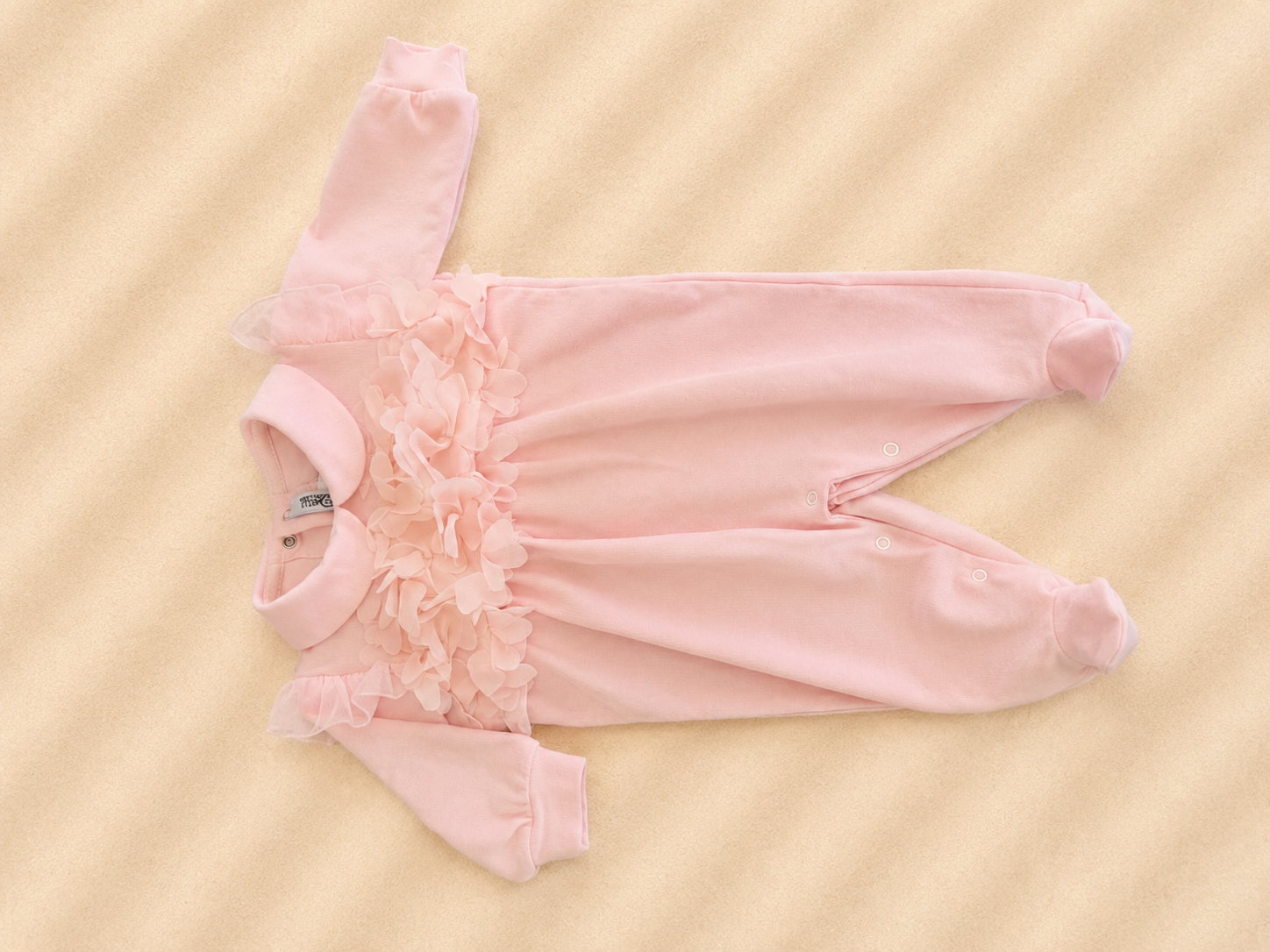 Tutinaa Rosa con Fiori in Chiffon