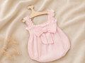 Pagliaccetto rosa con fiocco Calamaro Baby