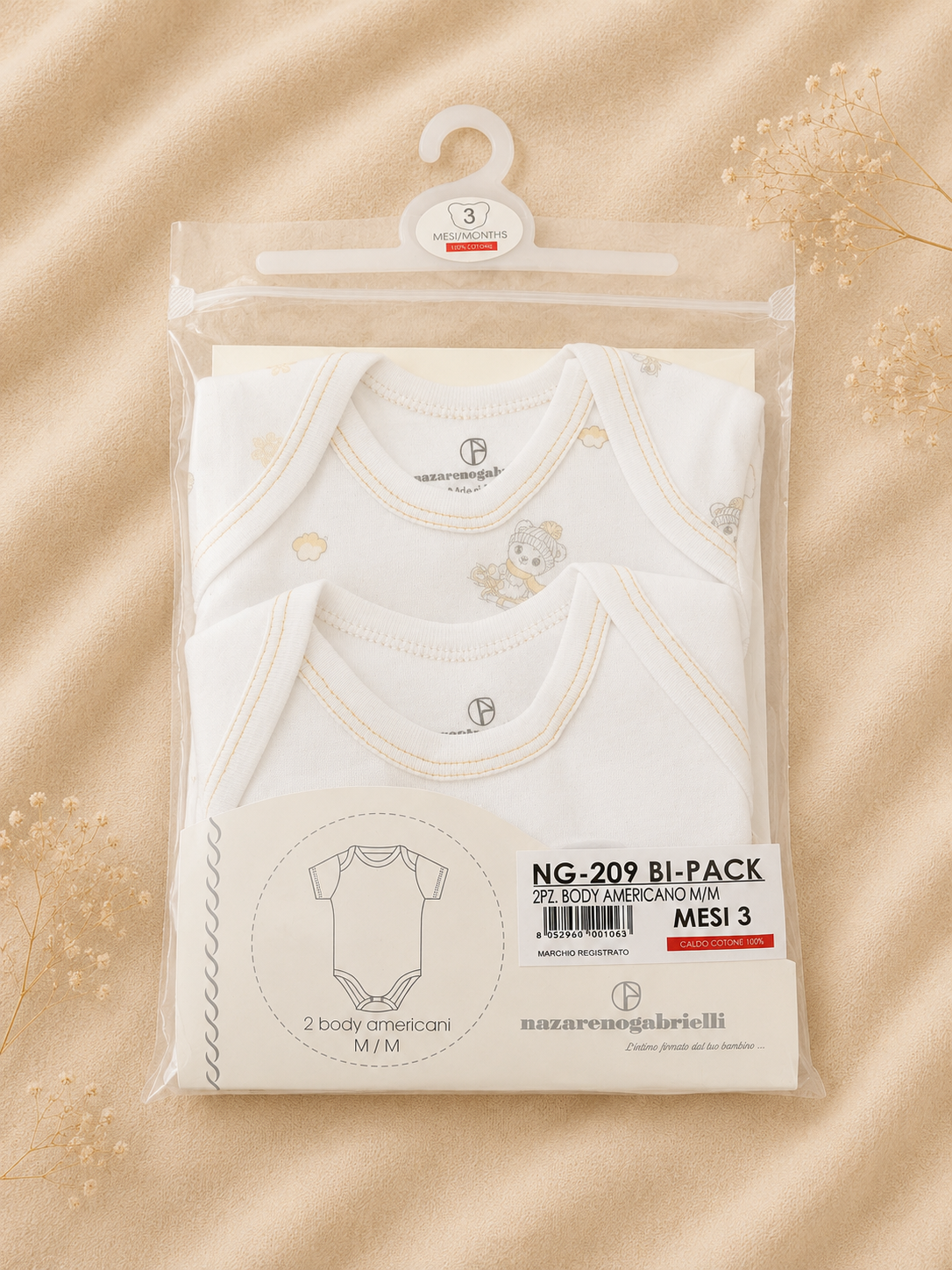 Bi-Pack 2 Body  Nazareno Gabrielli – neutro