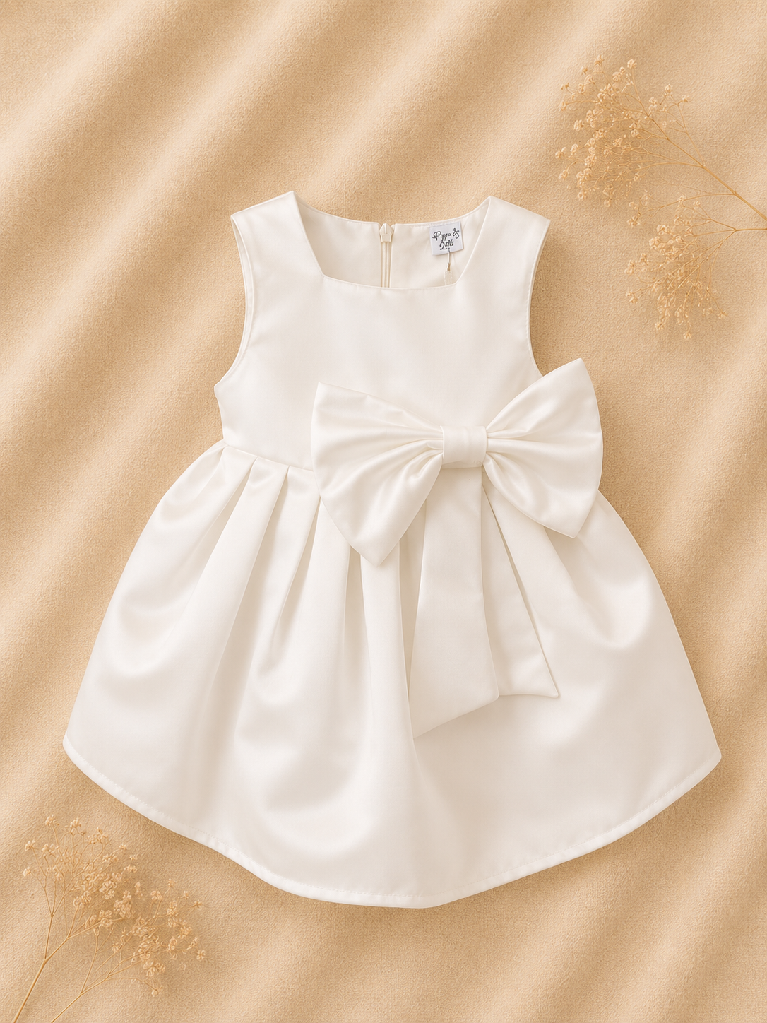 Abito Cerimonia Bambino con fiocco Pappa e Latte