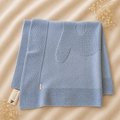 Copertina Neonato Azzurra con Coniglietto in Rilievo — Condor