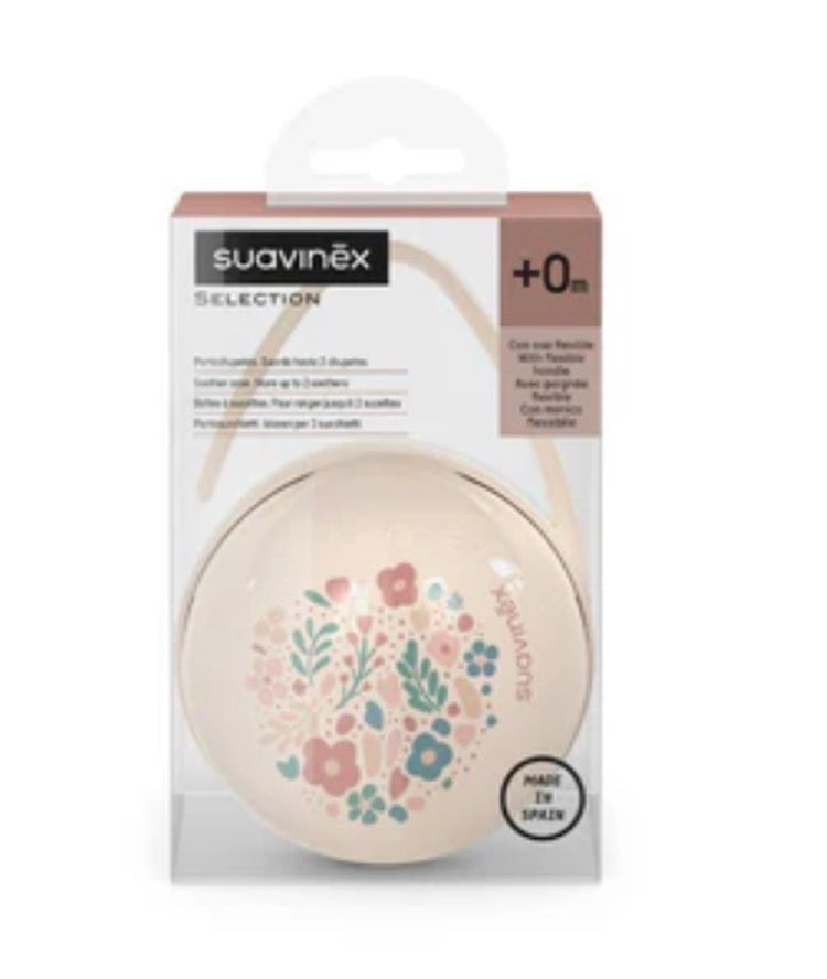 Suavinex Selection Portaciuccio Beige Floreale +0m