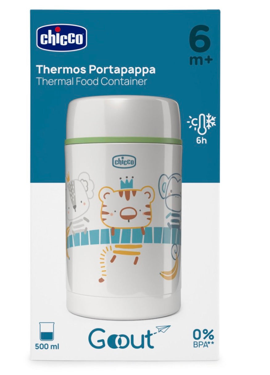 Chicco Thermos Portapappa Goout 500ml – Animali