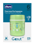Chicco Thermos Portapappa Goout 300ml – Verde Animali