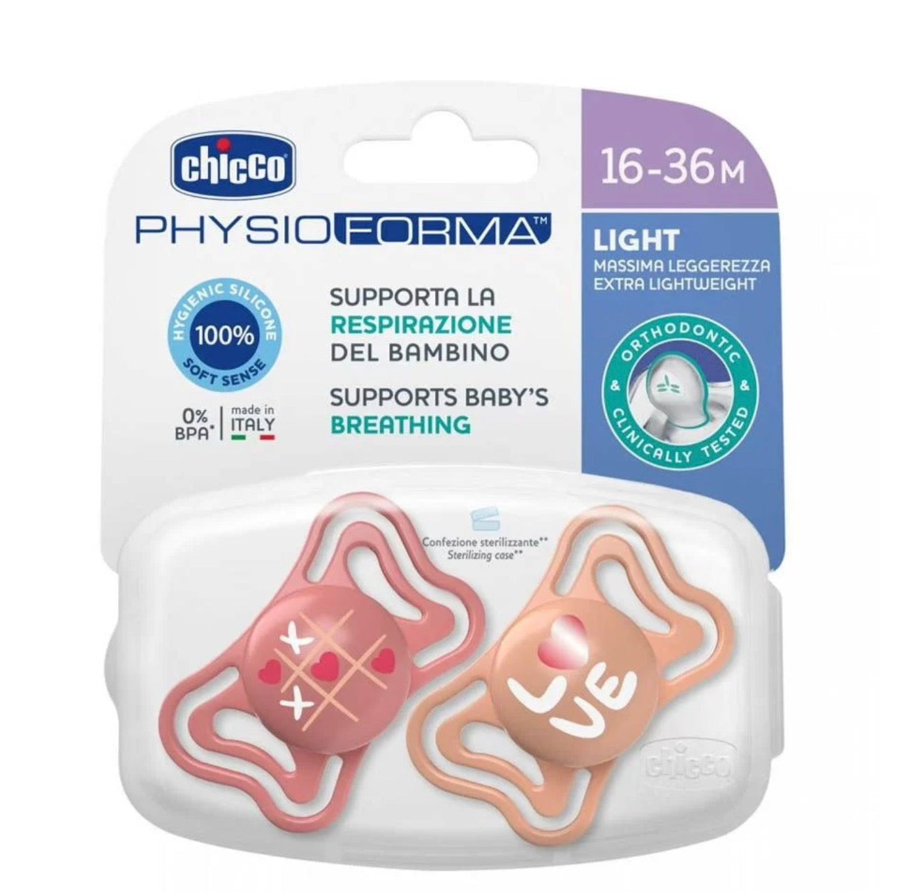 Chicco PhysioForma Light Rosa 16-36m