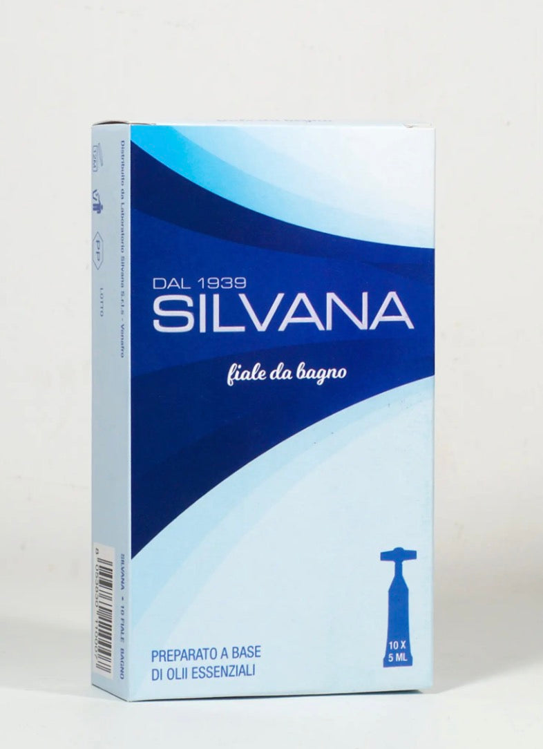 Silvana Fiale da Bagno – 10x5ml Olii Essenziali (dal 1939)