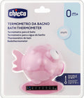 Chicco Termometro da Bagno a Forma di Pesce Rosa 0m+