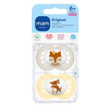 MAM Original Ciuccio Silicone 6+ Mesi Set 2 pz